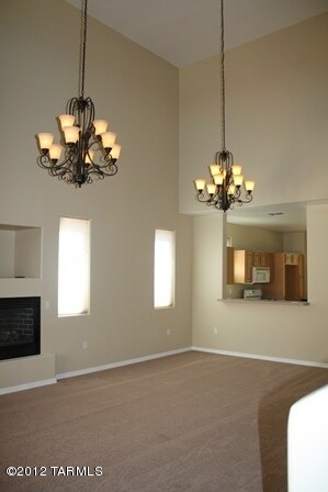 Dramatic high ceiling