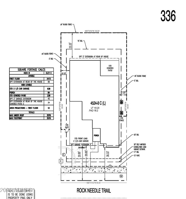 Plot Plan