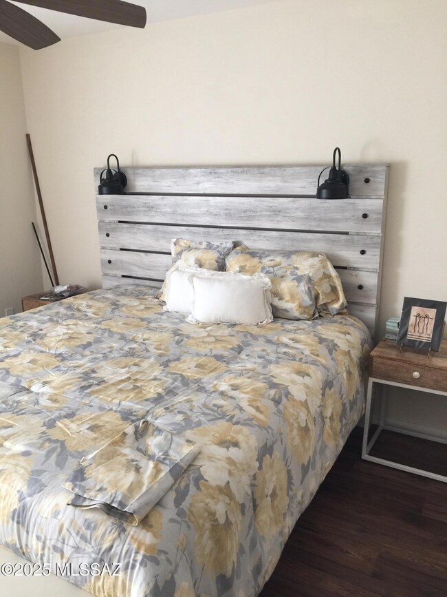 Master king bed when furnished