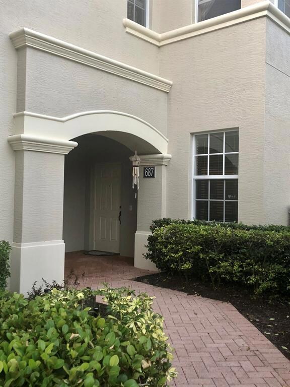 Private front entrance