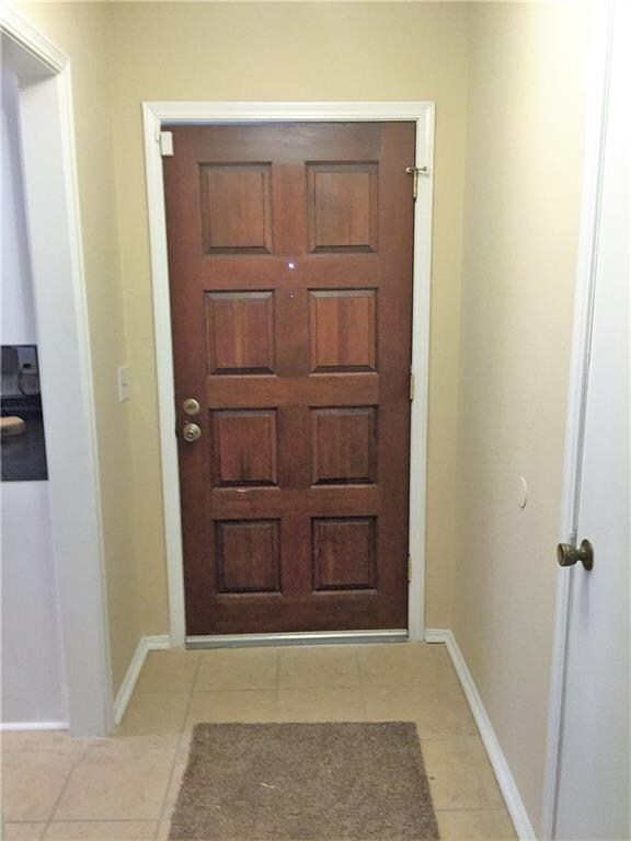 Entryway with hall closet