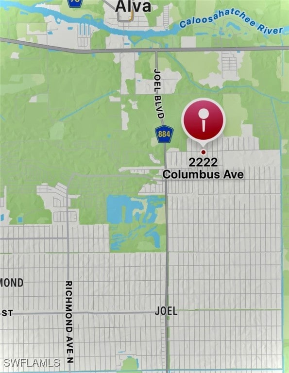 Map location
