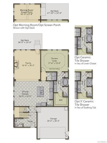 FIRST FLOOR - This home includes the fireplace in 
