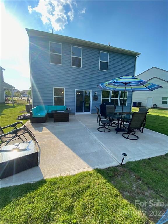 20 x 20 concrete patio for entertaining