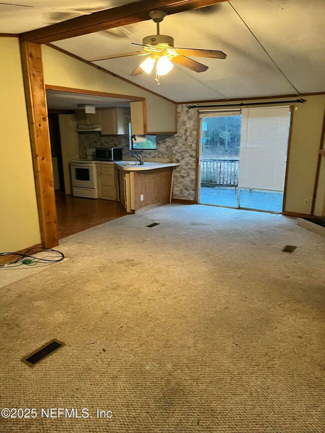 Living Room Kitchen