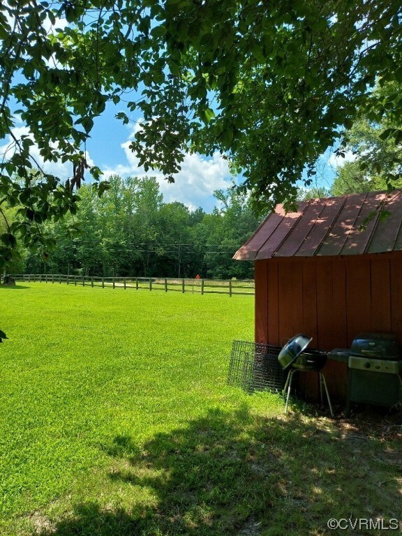 View of yard