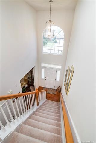 Entry hall from the balcony above