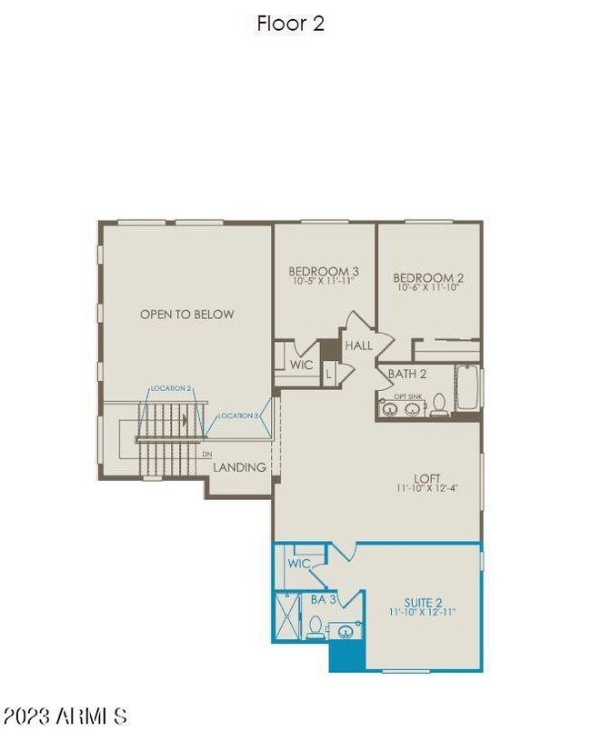 Floor Plan - 2nd story