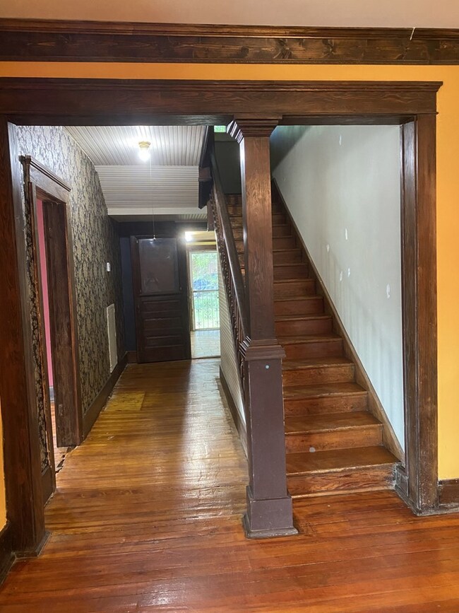 View from the front door