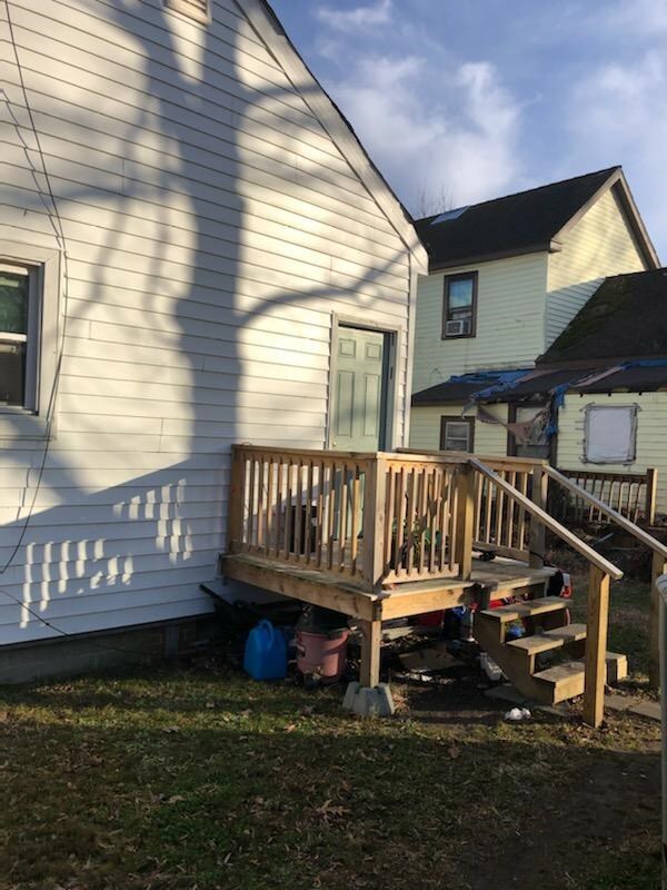 Back of home