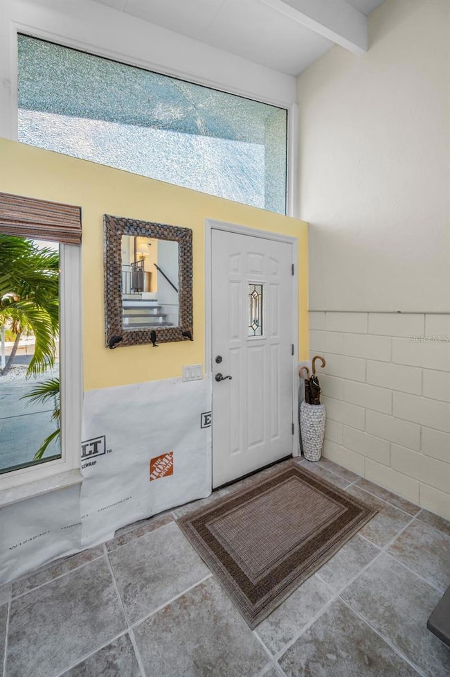 Foyer entry