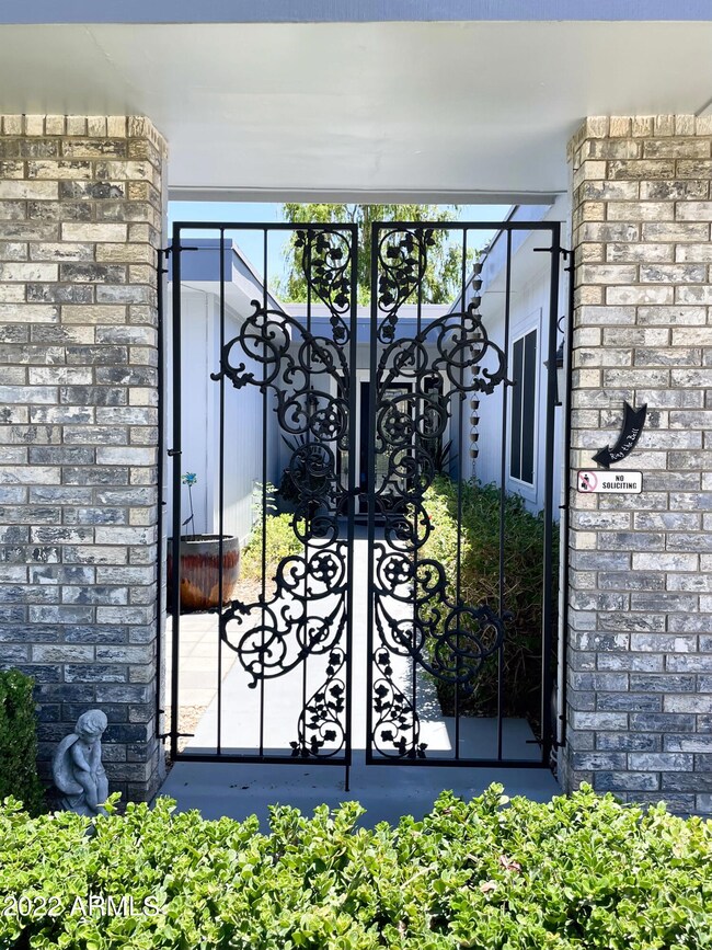 Beautiful entry gate