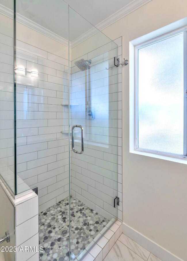 Master bath shower