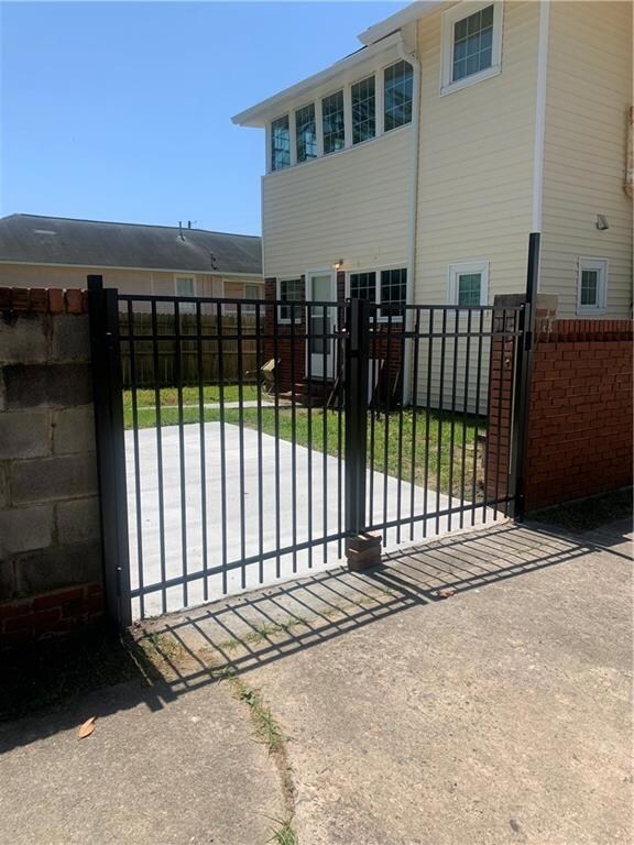 View of gate