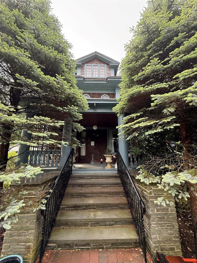 Front of Structure