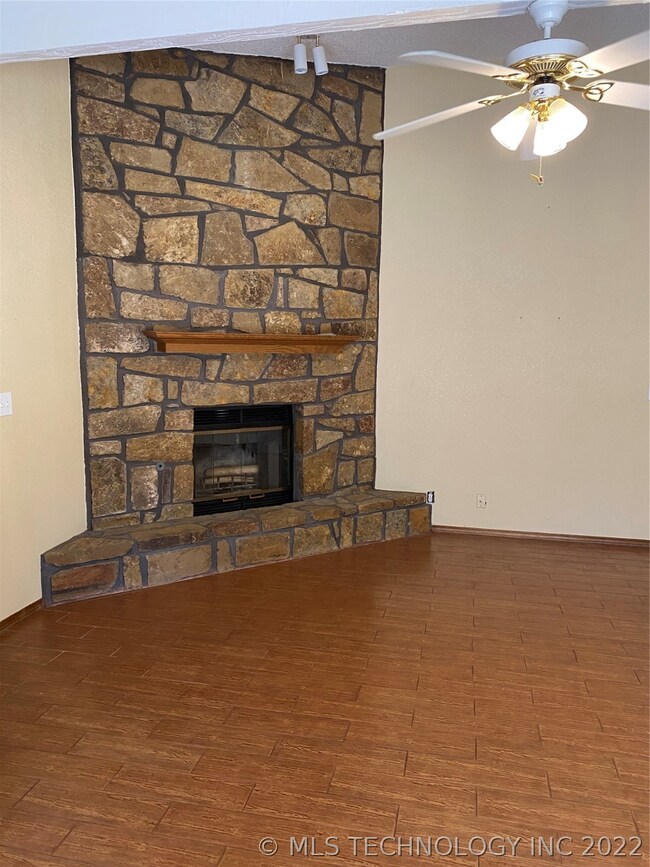 Lving Room Fireplace, Wood faux tile