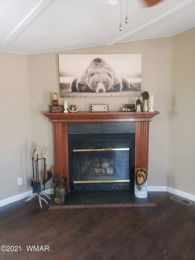 nice fireplace