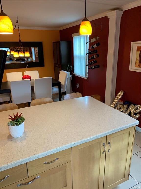 Open concept Kitchen and DR, perfect for entertain