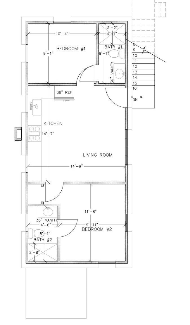 Floor Plan 19 Smith Street #D