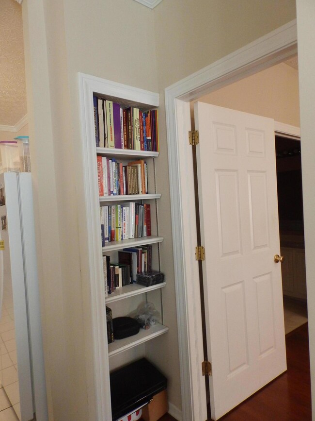Built in book case
