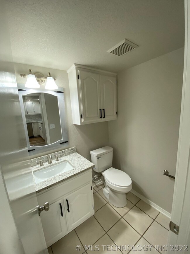 Another view of half bath!