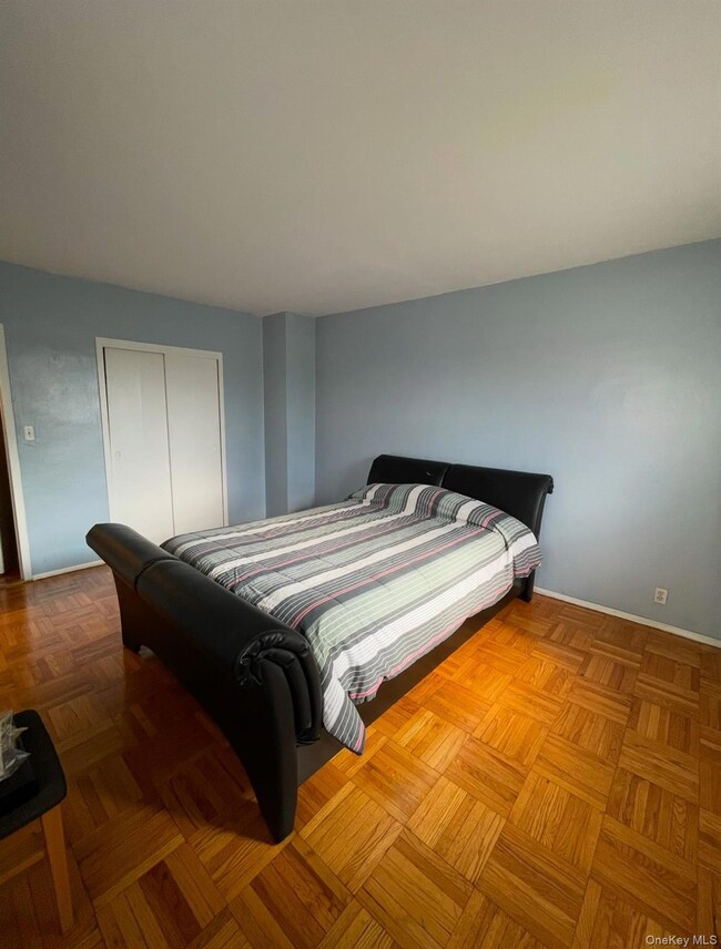 Bedroom with a closet