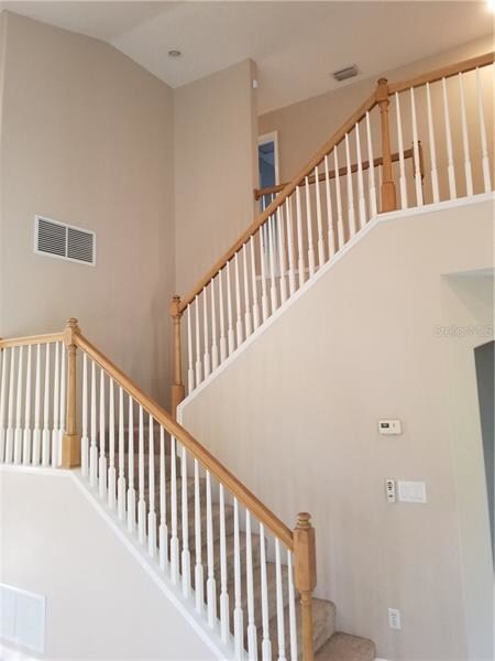 Beautiful wood staircase