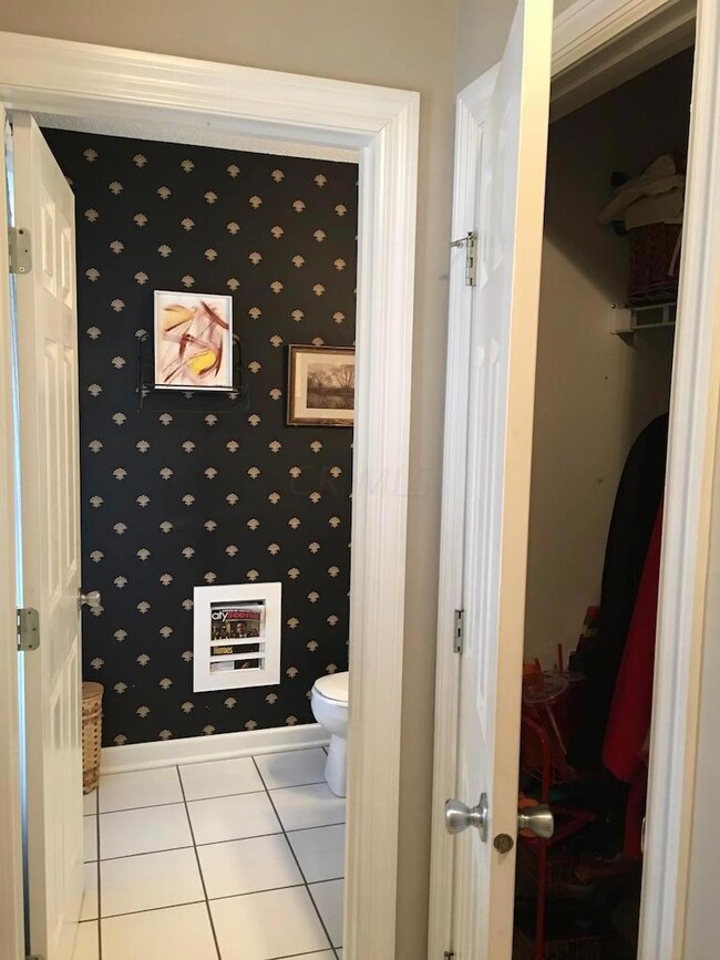 Main floor half bath