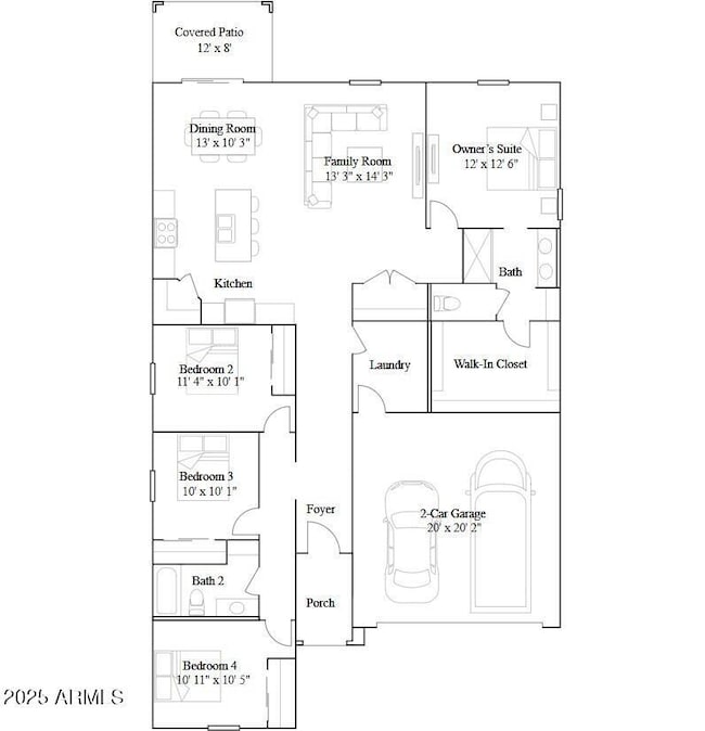 Belmont floor plan