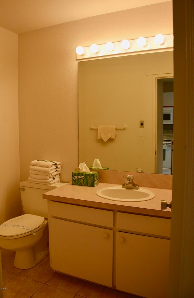 Half bath off kitchen