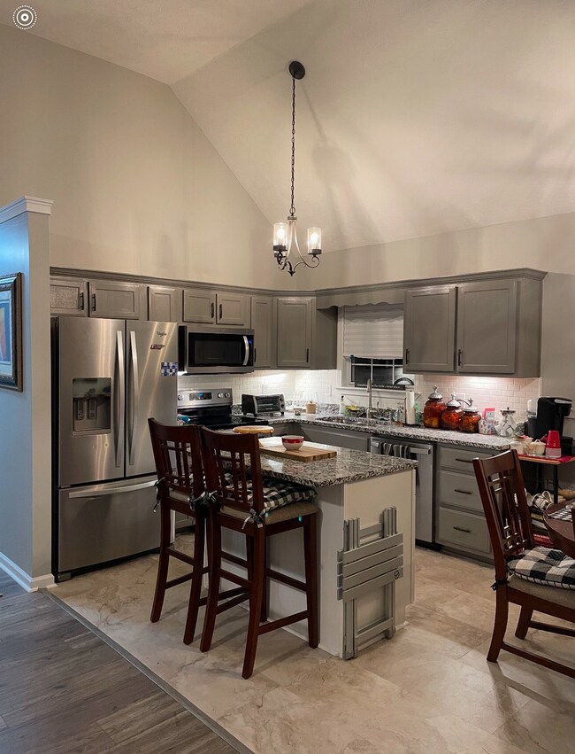ALL stainless appliances are included and washer and dryer