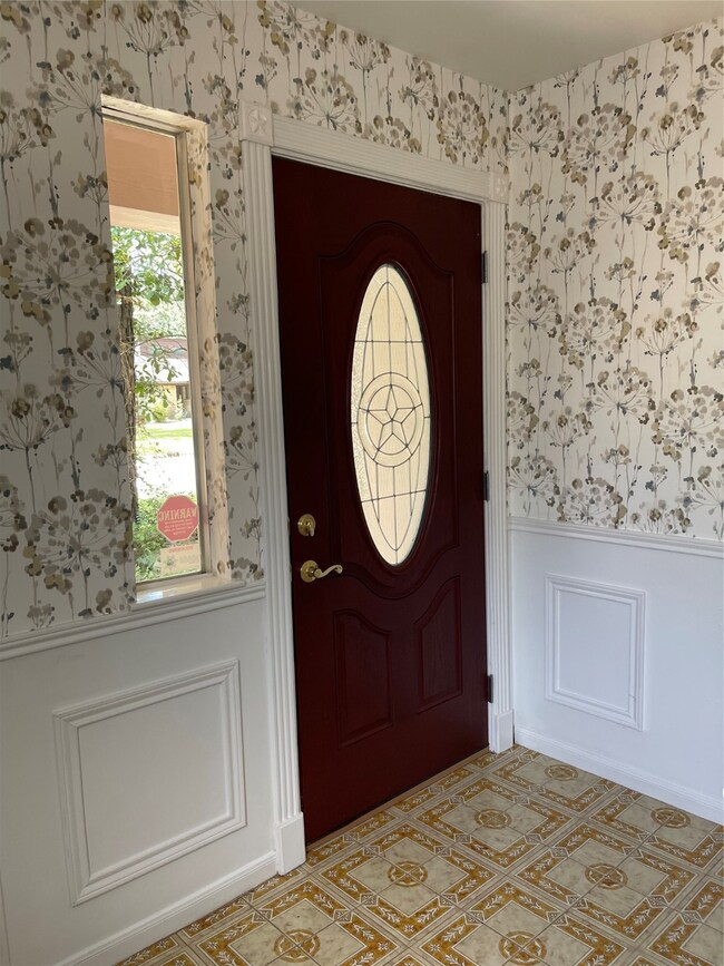 Front door entry.