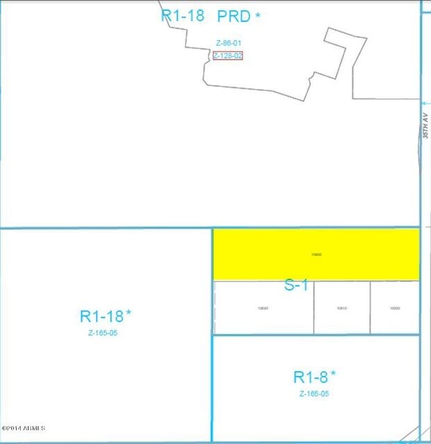 Rezone of Lots Behind
