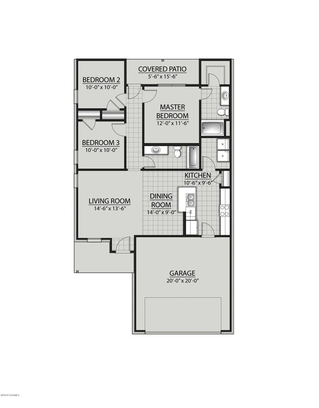 Kenilworth A III - Floor Plan