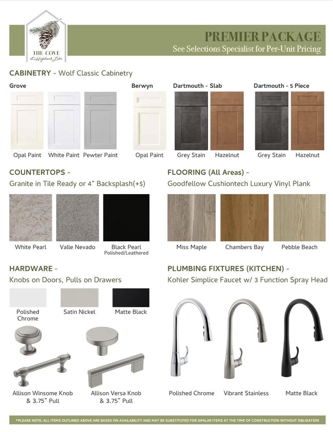 Premier Finish Package