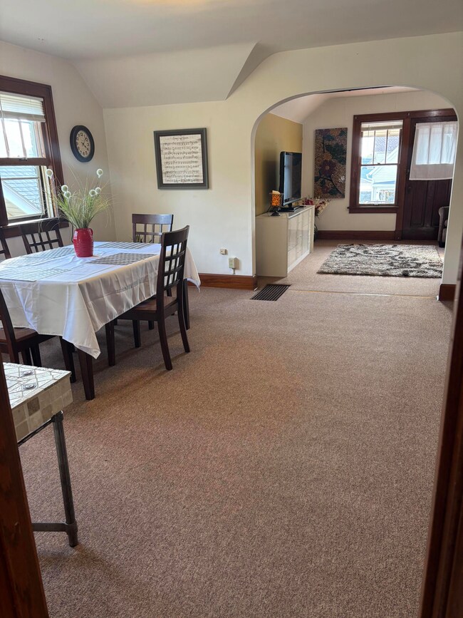 Dining Room to Living Room View