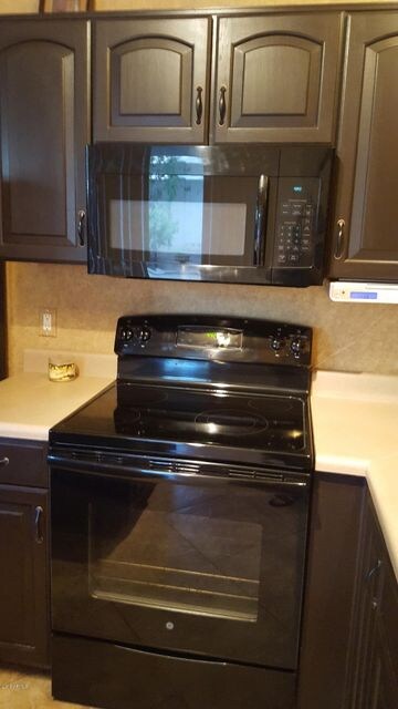 Built-in range & microwave