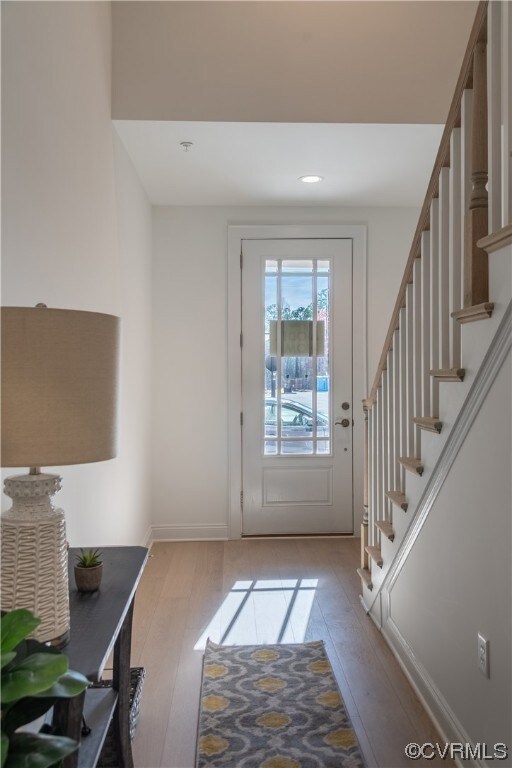 1st floor foyer. Elevator to be installed for easy