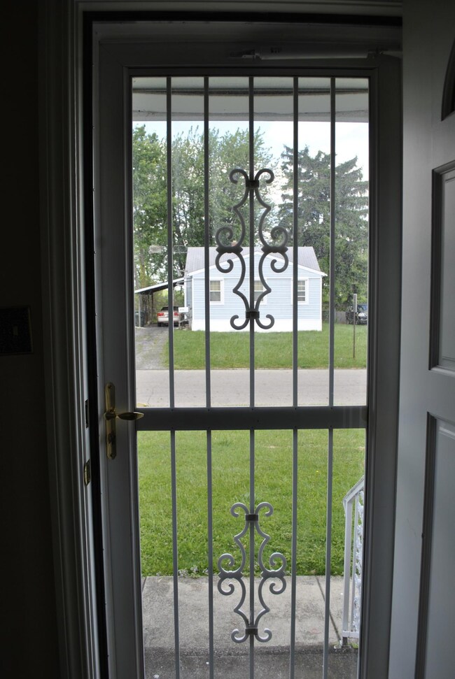 Wrought Iron Storm Door