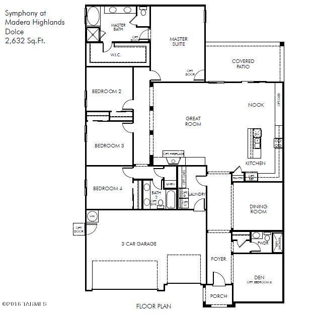 2631 A floor plan