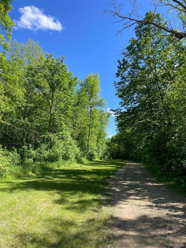 Very secluded entry!