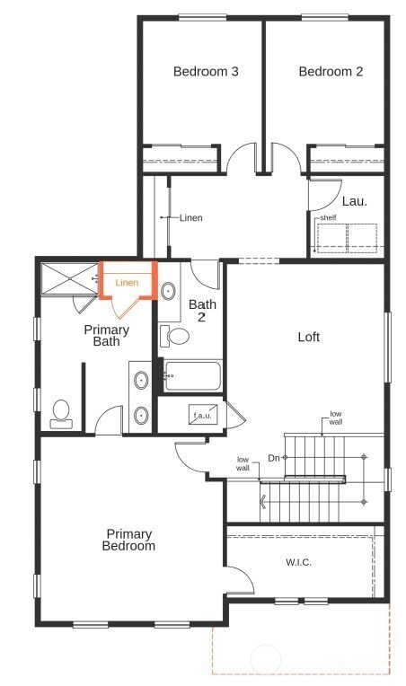 MT 405 Floorplan Level 2