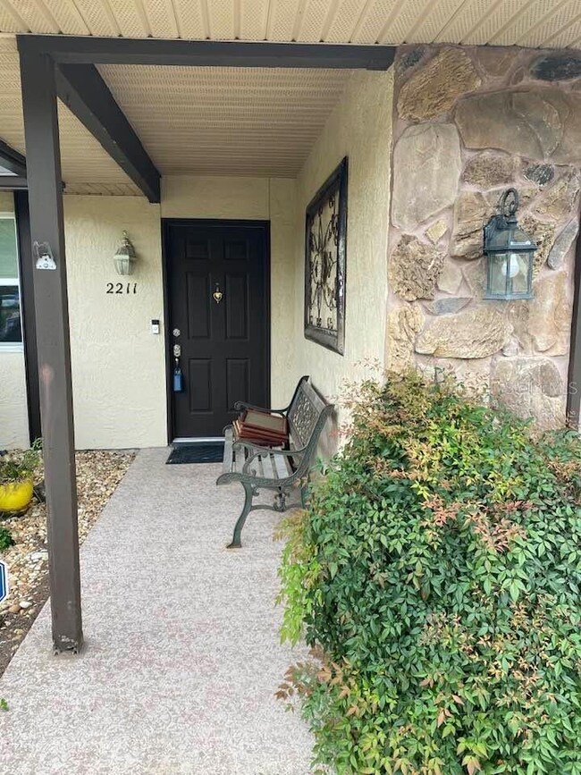 Front porch entrance