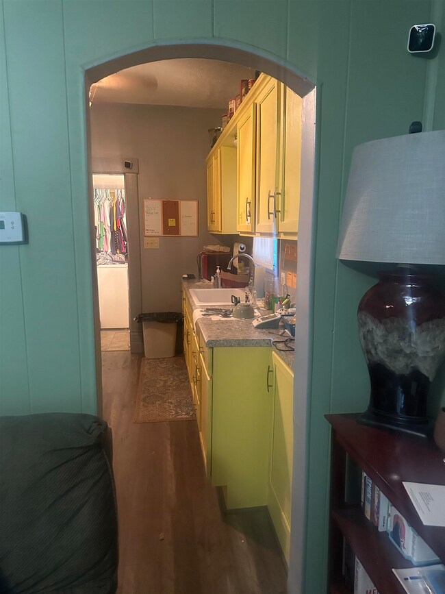 View from Living Room to Kitchen