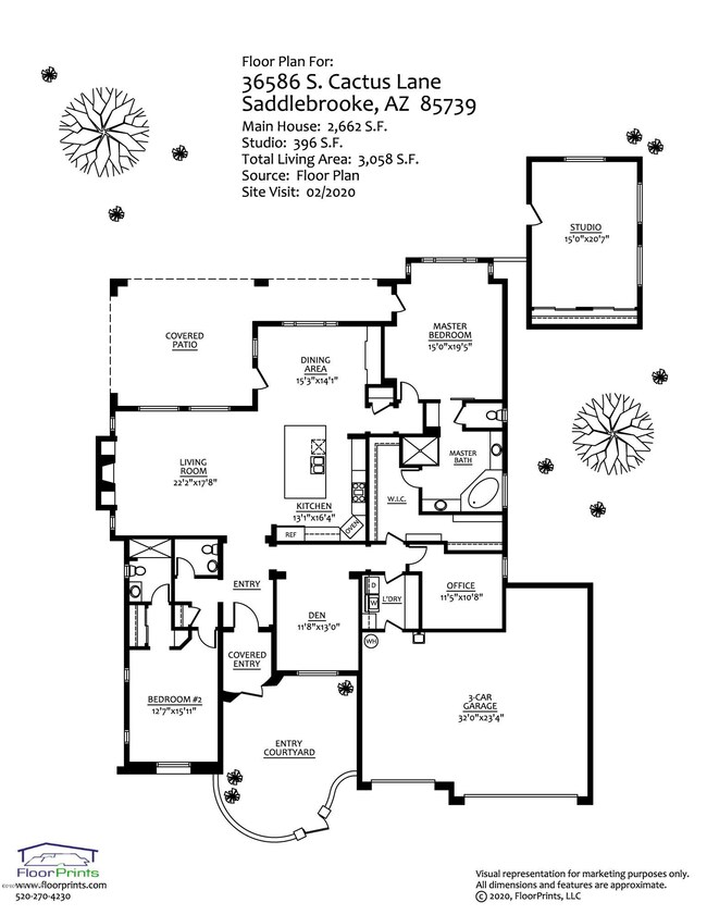 36586 Cactus Lane Floor Plan