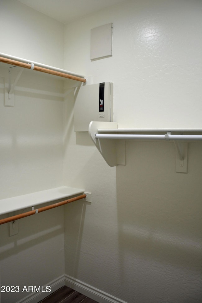 Master bedroom closet