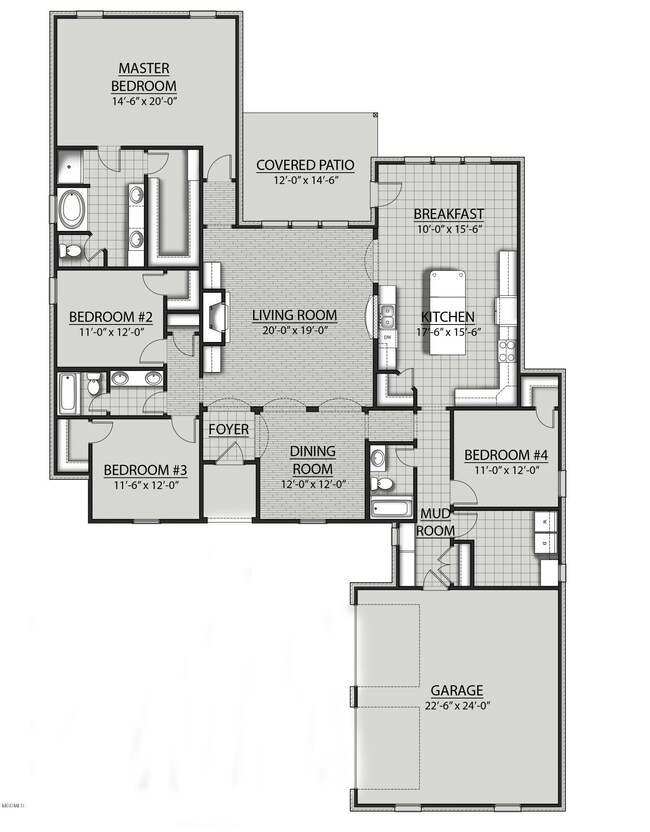 Renoir- A III Floor Plan
