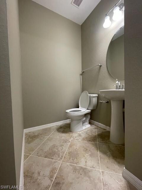 Downstairs half bath