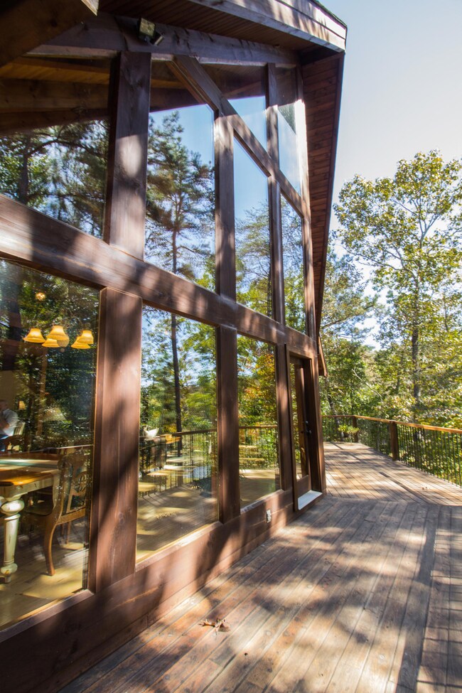 Wrap-around porch