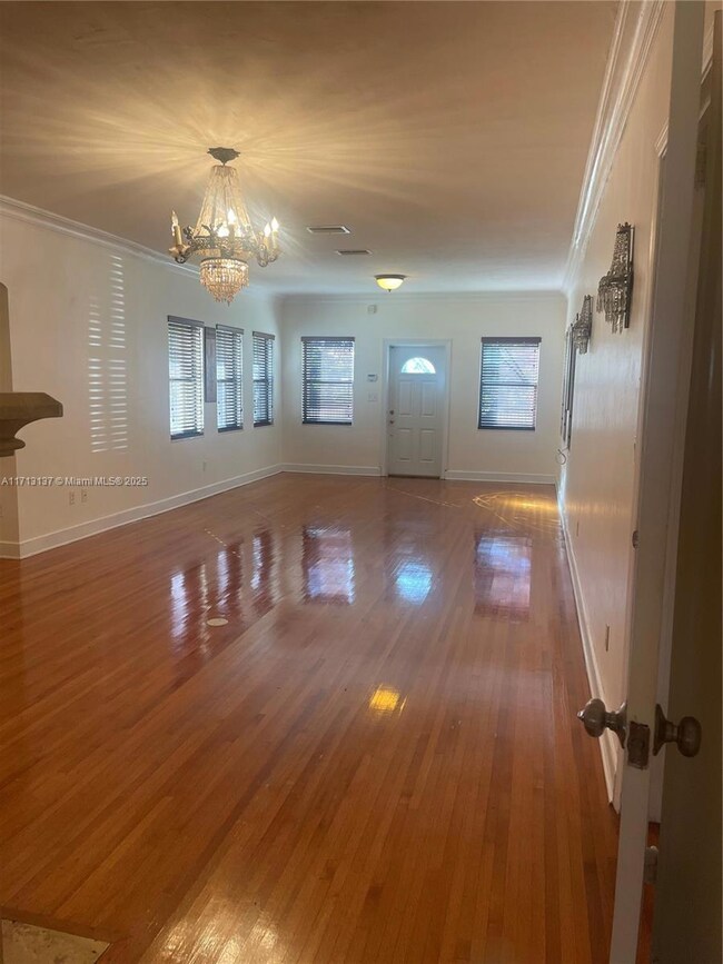 Living Room Front Door Entrance View